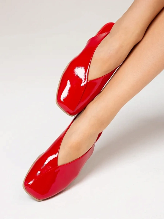 Женские слингбэки SOFIA-ALEXANDRA красные, артикул 51-BMA4-3-507