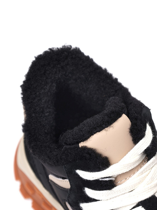 Женские кроссовки Donna Daniella  черные, артикул 42-DBE14-13-101