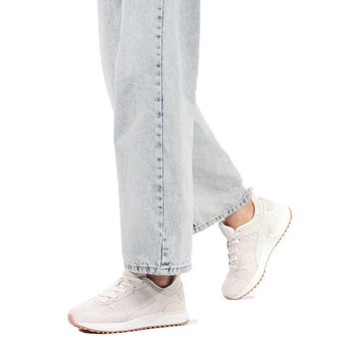 Женские кроссовки STROBBS бежевые, артикул F7205-16