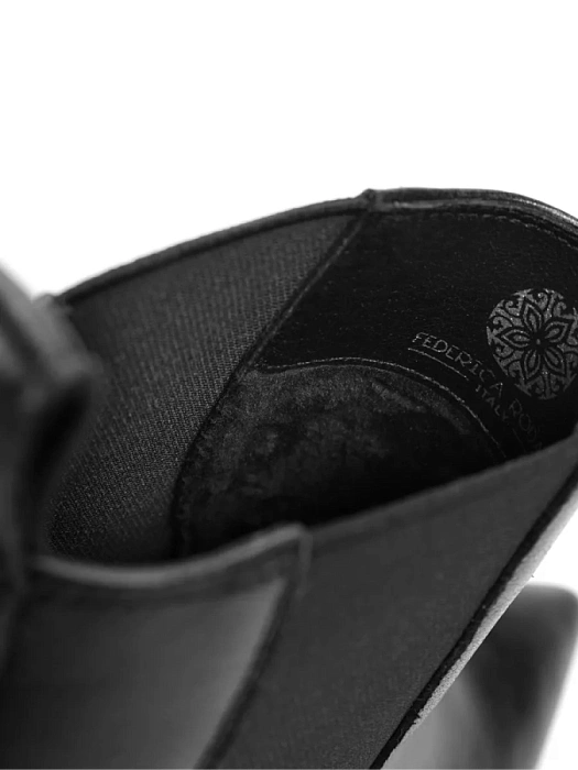 Женские ботильоны FEDERICA RODARI черные, артикул 7E-3C507-987