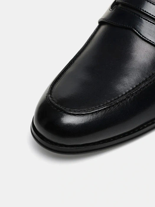 Мужские лоферы BRUNO RENZONI  синие, артикул F238AB-19B