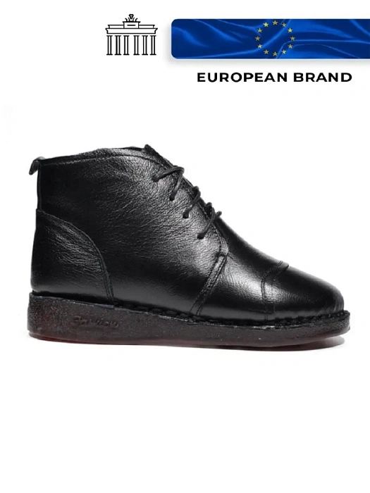 Женские ботинки basic eObuv черные, артикул DB819-1