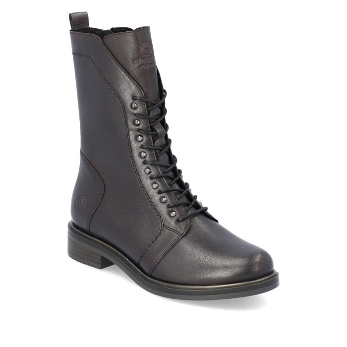 Женские ботинки basic REMONTE коричневые, артикул D8380-25