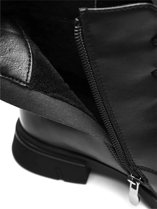 Женские ботинки FEDERICA RODARI черные, артикул 31E-K979-T222