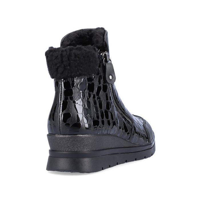 Женские ботинки basic REMONTE черные, артикул R0775-03