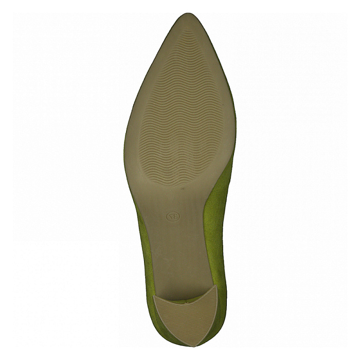 Женские туфли лодочки basic MARCO TOZZI зеленые, артикул 2-2-22416-28-752
