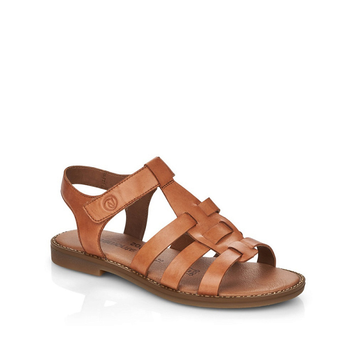 Женские сандалии REMONTE коричневые, артикул D3668-22