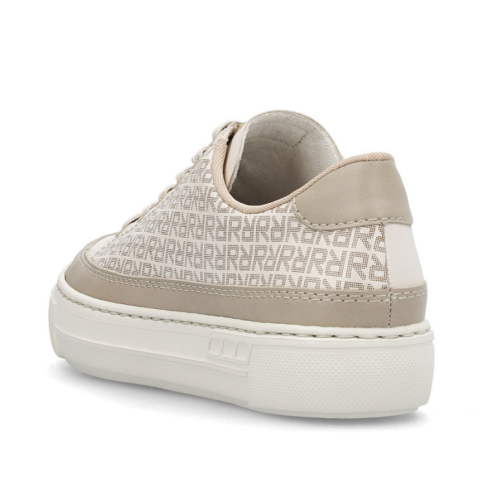 Женские кеды RIEKER бежевые, артикул L9806-60