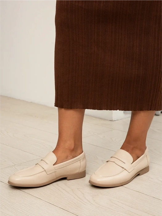 Женские лоферы SOFIA-ALEXANDRA бежевые, артикул SA20428-WB