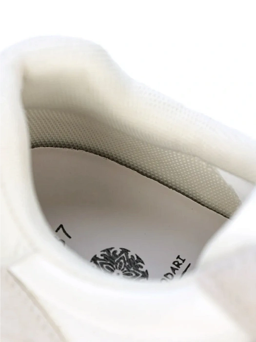 Женские кроссовки FEDERICA RODARI бежевые, артикул 42E-J409-2B