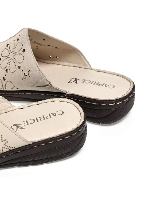 Женские сабо CAPRICE бежевые, артикул 9-27206-42-402