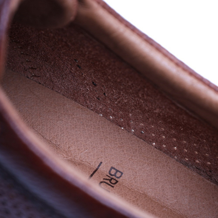 Мужские кроссовки BRUNO RENZONI  коричневые, артикул MC018BB-3D