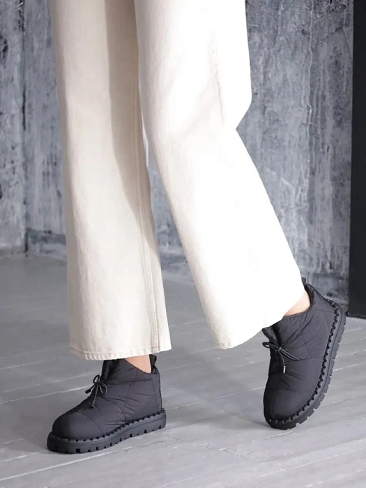 Женские ботинки Donna Daniella  черные, артикул 22W9-32-101Z