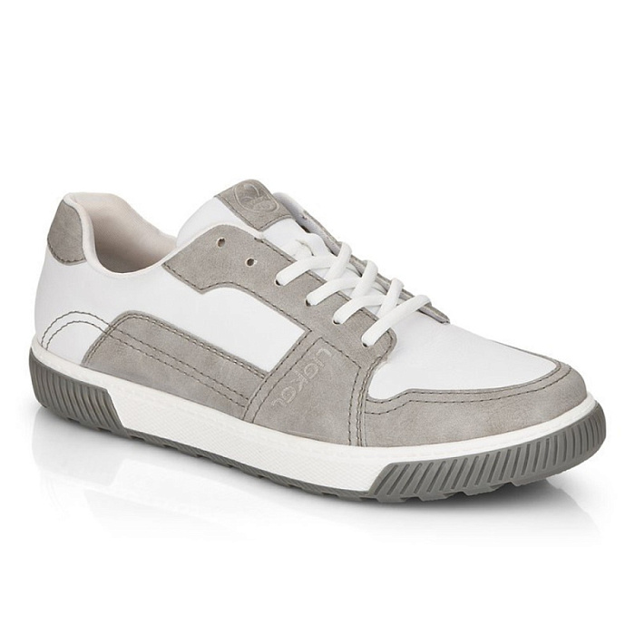 Мужские кроссовки RIEKER белые, артикул 18901-80