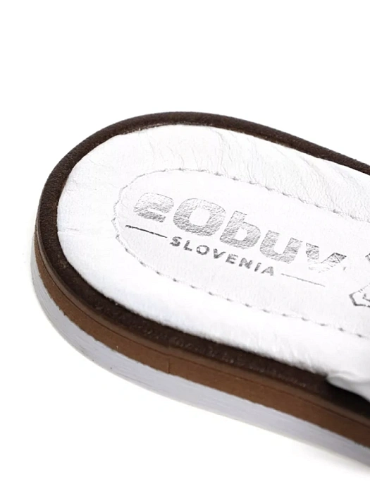 Женские сабо eObuv белые, артикул G-90-23-2