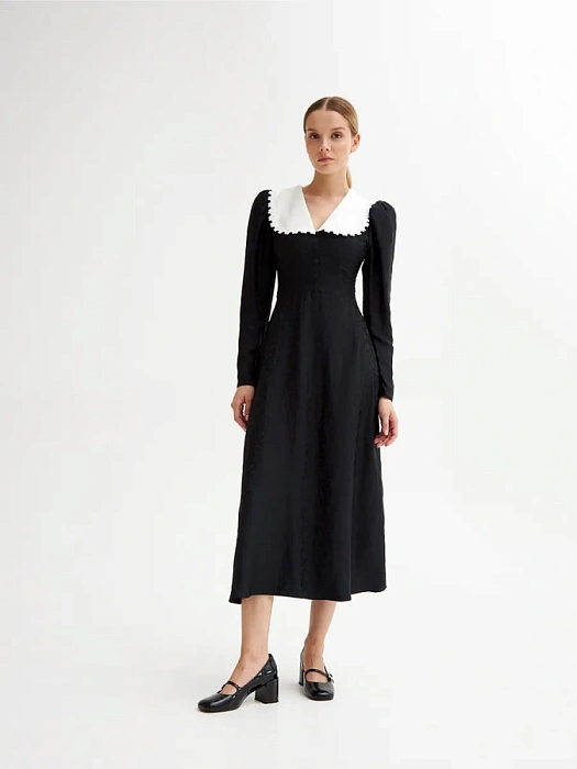 Женские мери джейн SOFIA-ALEXANDRA черные, артикул 38E-HF1075-A