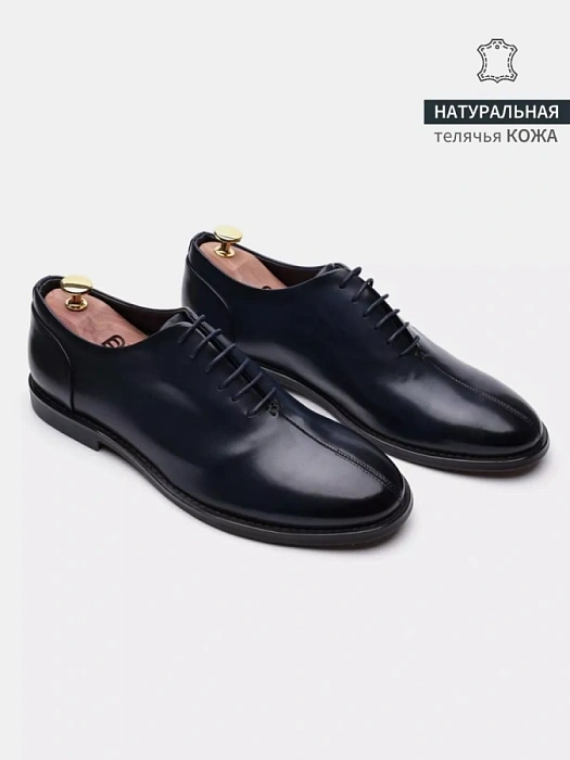 Мужские оксфорды BRUNO RENZONI  синие, артикул G216AB-G5C-BNP