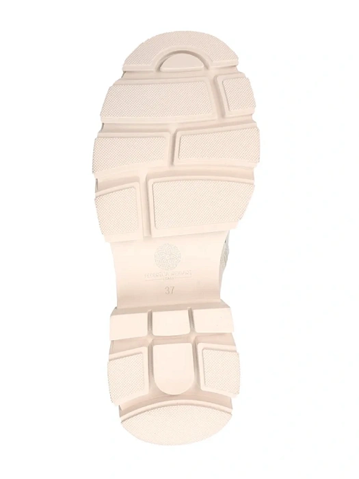 Женские ботинки basic FEDERICA RODARI бежевые, артикул 7E-3H427-932