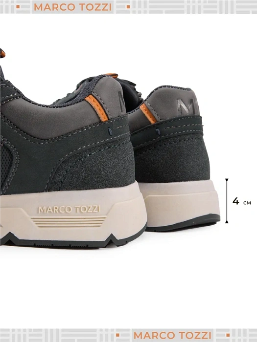 Мужские кроссовки MARCO TOZZI синие, артикул 2-13613-44-80F