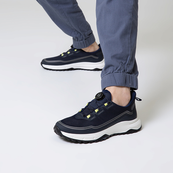 Мужские кроссовки BRUNO RENZONI  синие, артикул DQ81521-9