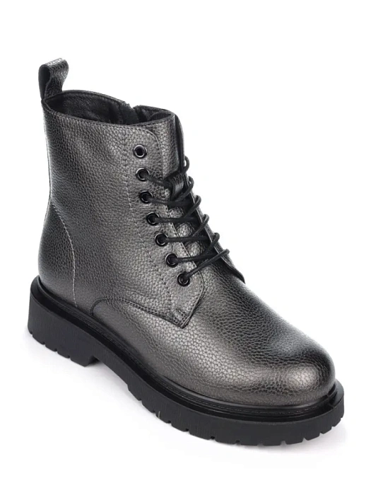 Женские ботинки Donna Daniella  серые, артикул AC025-011