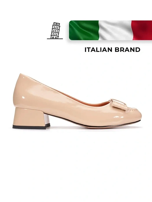 Женские туфли basic Donna Daniella  бежевые, артикул D231-WA-01-D