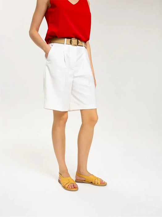 Женские сандалии eObuv желтые, артикул D25YS-2115