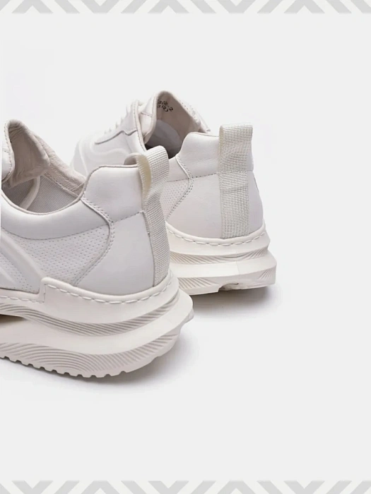 Мужские кроссовки BRUNO RENZONI  белые, артикул SY52302-2