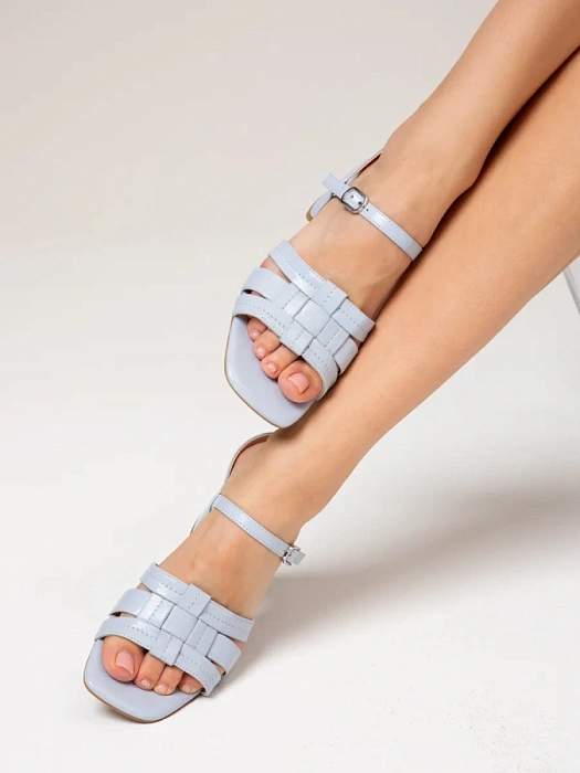 Женские босоножки  FEDERICA RODARI фиолетовые, артикул 7E-4C964-80