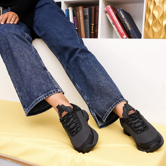 Женские кроссовки STROBBS серые, артикул F7389-1