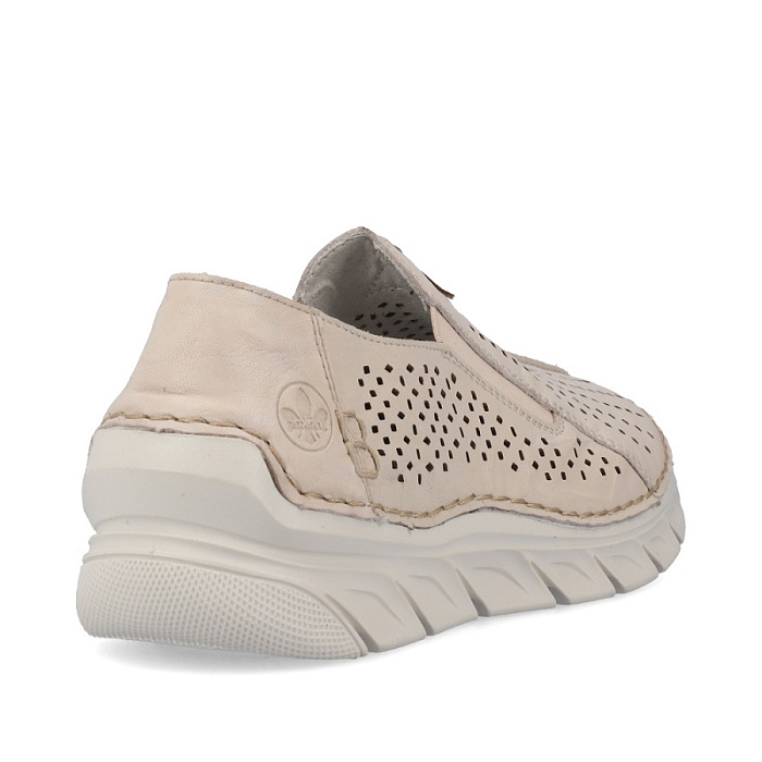 Женские туфли RIEKER бежевые, артикул 55063-60