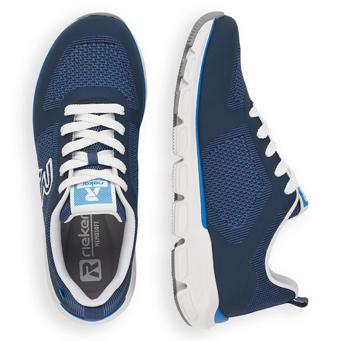 Женские кроссовки RIEKER синие, артикул 40402-14
