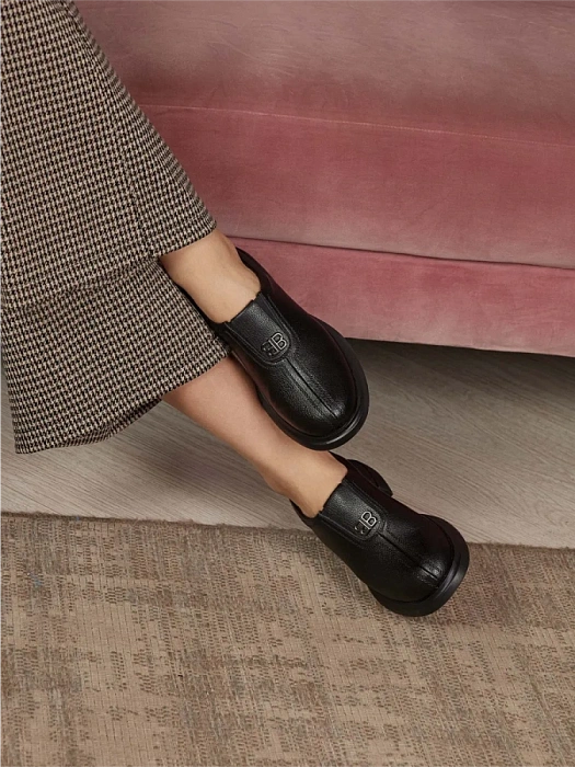 Женские туфли eObuv черные, артикул ALW24-HWLC3-037-1