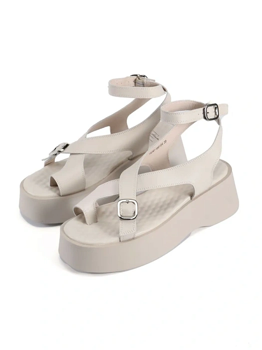 Женские босоножки  SOFIA-ALEXANDRA серые, артикул SA20550-WL