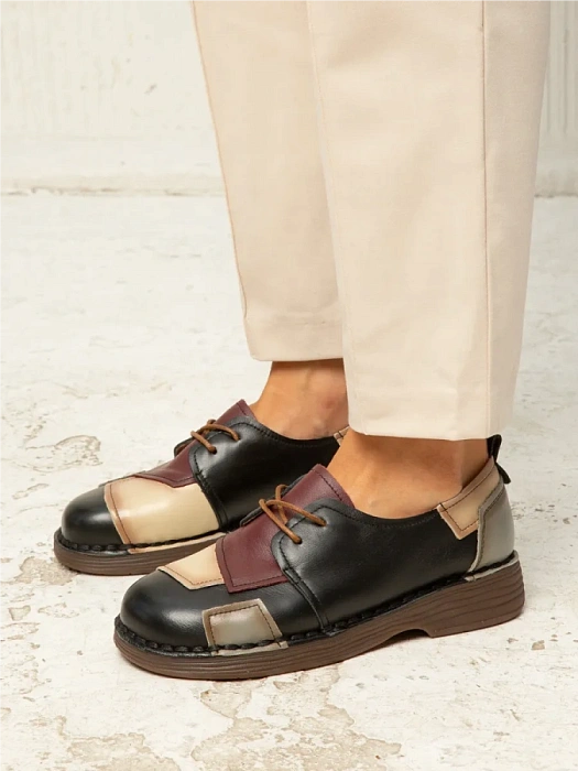 Женские туфли eObuv черные, артикул DA-W25-WLM3-HP23-2