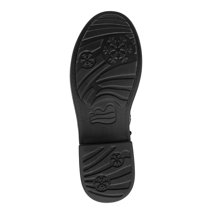 Женские ботинки basic Donna Daniella  черные, артикул 1R05-22-101B-1