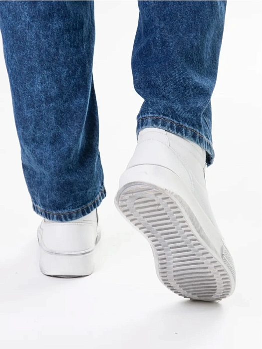 Мужские кеды STROBBS белые, артикул C9246-6