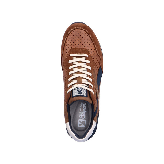 Мужские кроссовки RIEKER коричневые, артикул U0302-24