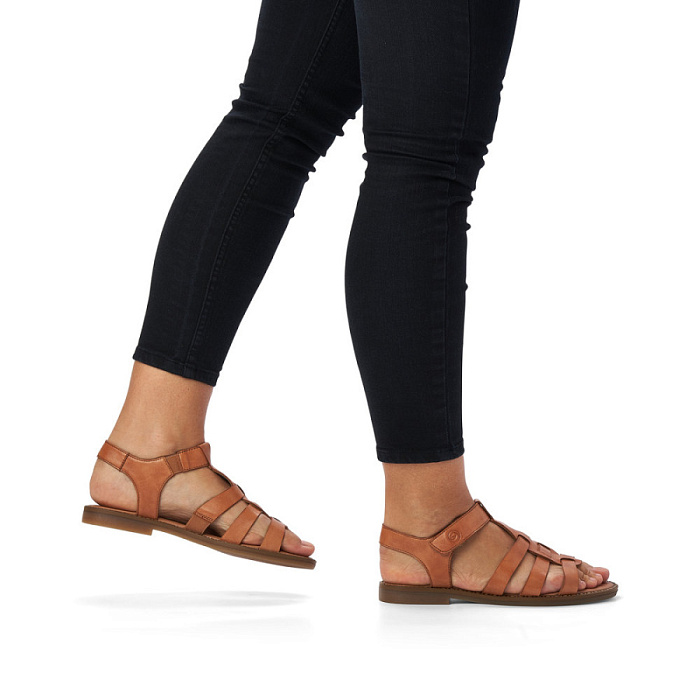 Женские сандалии REMONTE коричневые, артикул D3668-22