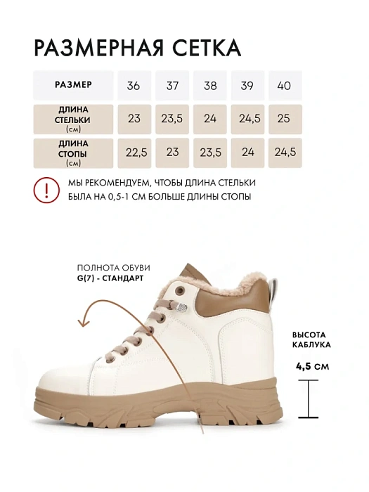 Женские ботинки basic FEDERICA RODARI белые, артикул 42E-H512-1C