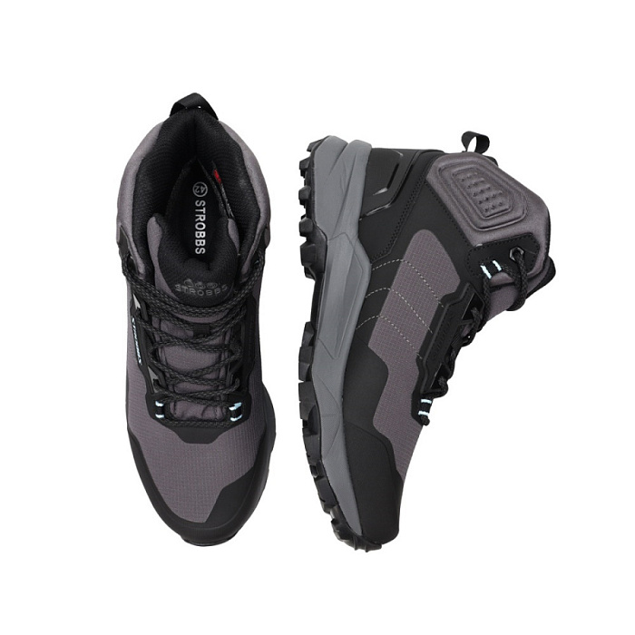 Мужские ботинки basic STROBBS серые, артикул C9301-1