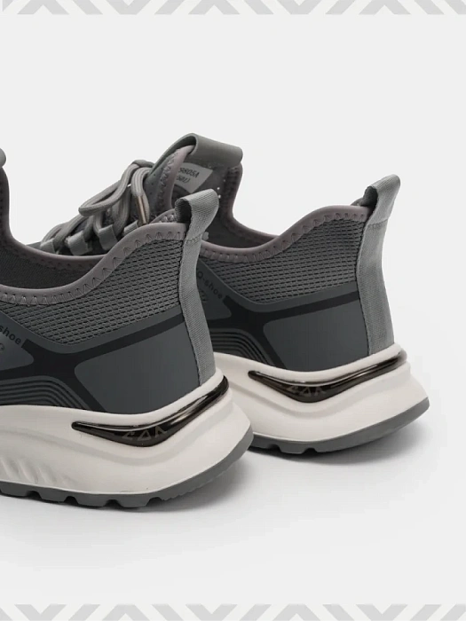 Мужские кроссовки BRUNO RENZONI  серые, артикул RH9805A