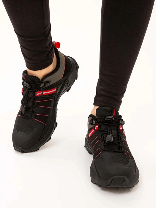 Женские кроссовки RS SPORT черные, артикул LK234A2W-3/black