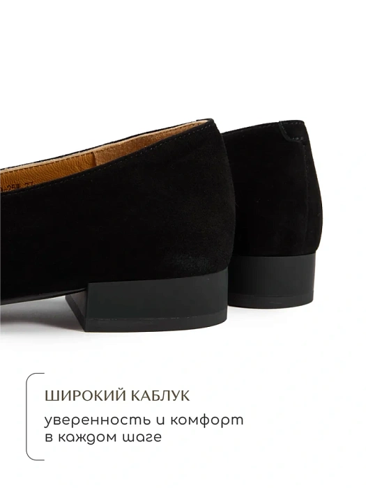 Женские туфли-лодочки SOFIA-ALEXANDRA черные, артикул 38E-HF1239-25W