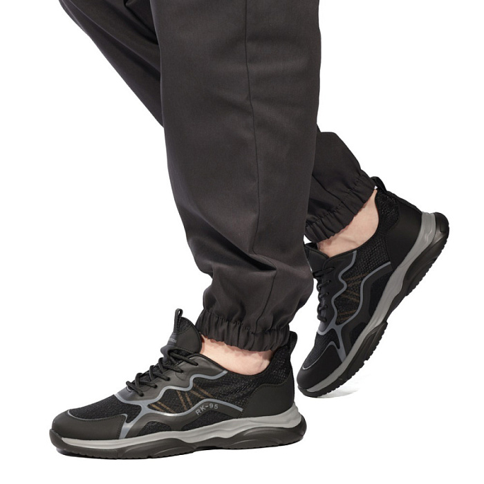 Мужские кроссовки BRUNO RENZONI  черные, артикул HGLB70033-1