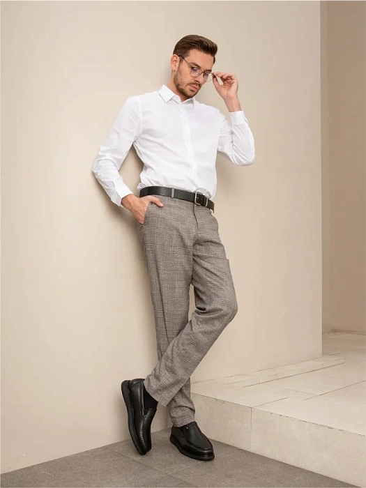 Мужские мокасины BRUNO RENZONI  черные, артикул 290A-16Z-961