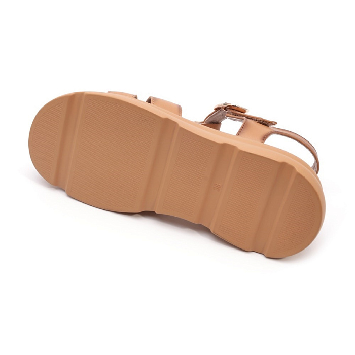 Женские сандалии eObuv бежевые, артикул 42E-2368-1C