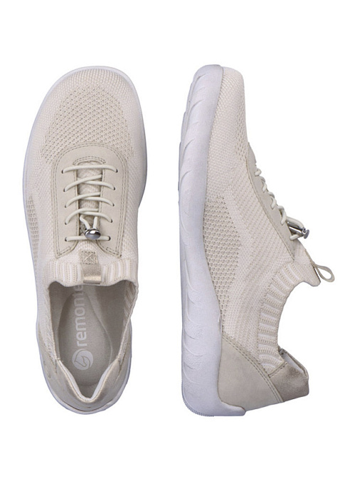 Женские кроссовки REMONTE бежевые, артикул R3518-60