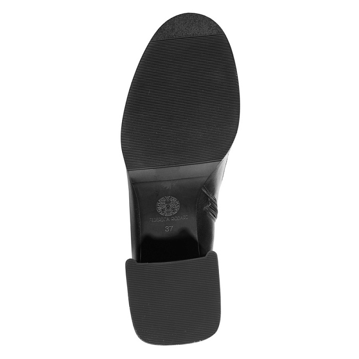 Женские ботинки basic FEDERICA RODARI черные, артикул 4EOB-6503-510-A46