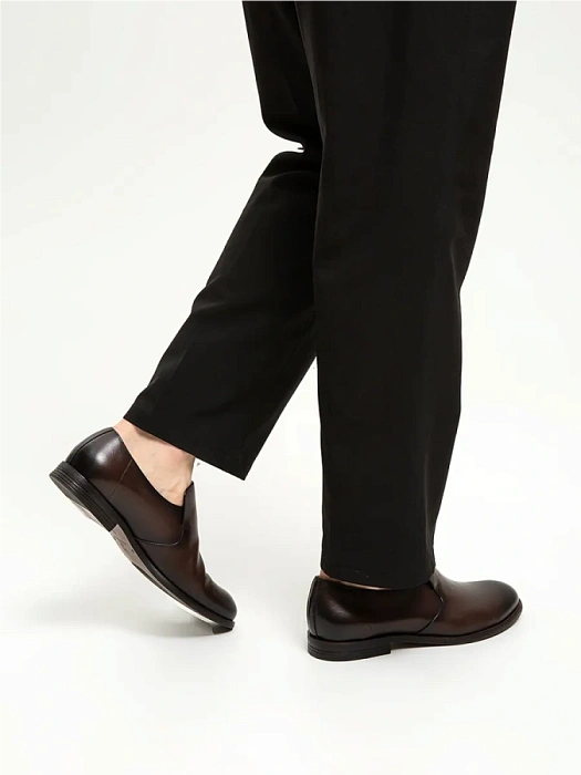 Мужские туфли BRUNO RENZONI  коричневые, артикул BR16772-MB